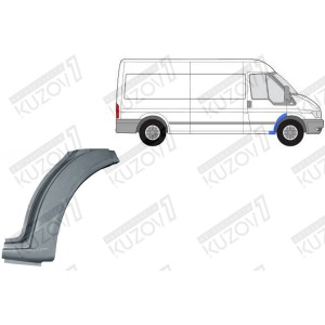АРКА ПЕРЕДНЯЯ, ЗАДНЯЯ ЧАСТЬ, ПОД ДВЕРЬ (ПРАВАЯ) ОРИГИНАЛ, 0.8 ММ, ПОЛЬША
