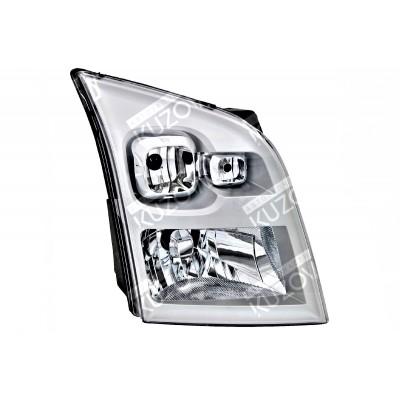 Передняя фара (правая) Электрическая + Моторчик, TYC для FORD TRANSIT 2006-2013 - фото