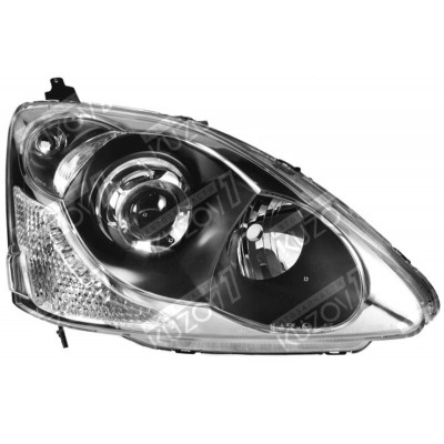 Передняя фара (правая) TYC для HONDA CIVIC 2003-2005 - фото