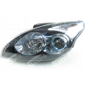 ПЕРЕДНЯЯ ФАРА (ЛЕВАЯ) ТЕМНАЯ, DEPO  - фото