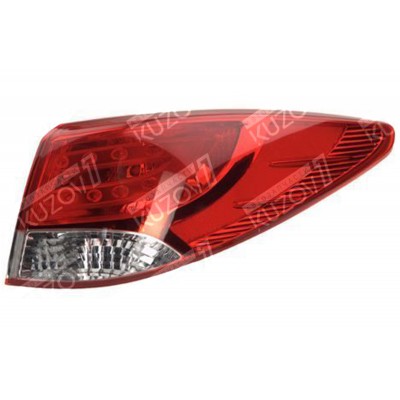Задний фонарь (левый) наружный, DEPO для HYUNDAI IX35 2010-2013 - фото