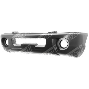 БАМПЕР ПЕРЕДНИЙ (ЧЕРНЫЙ)  С ОТВ. ДЛЯ ПРОТИВОТУМАНОК - фото