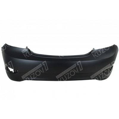 Бампер задний (черный) HYUNDAI-KIA для HYUNDAI SOLARIS 2010-2013 - фото