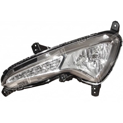 Противотуманная фара (левая) TYC для HYUNDAI SOLARIS 2014-2017 - фото