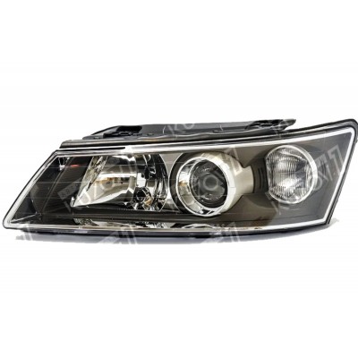 Передняя фара (левая) DEPO для HYUNDAI SONATA 2005-2008 - фото
