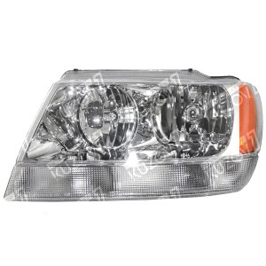 ПЕРЕДНЯЯ ФАРА (ЛЕВАЯ) USA-TYPE, LIMITED-ХРОМ, DEPO - фото