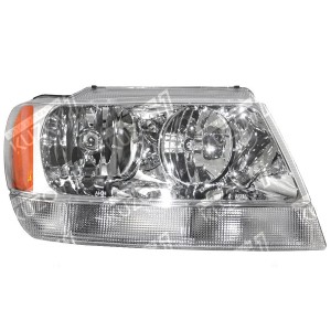 ПЕРЕДНЯЯ ФАРА (ПРАВАЯ) USA-TYPE, LIMITED-ХРОМ, DEPO - фото