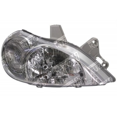 Передняя фара (правая) С Белым Поворотом, DEPO для KIA RIO 2000-2005 - фото