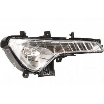 Противотуманная фара (правая) AVG для KIA SPORTAGE 2010-2015 - фото