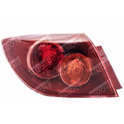 Задний фонарь (левый) наружный, TYC для MAZDA 3 2003-2006 - фото