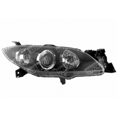 Передняя фара (правая) Электрическая, TYC для MAZDA 3 2006-2009 - фото