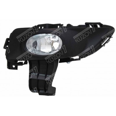 Противотуманная фара (левая) Под Обычный Бампер, С Рамкой, TYC для MAZDA 3 2006-2009 - фото