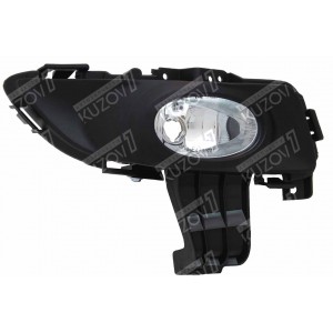 ПРОТИВОТУМАННАЯ ФАРА (ПРАВАЯ) EURO-TYPE, ПОД ОБЫЧНЫЙ БАМПЕР, С РАМКОЙ, TYC