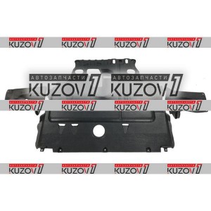 ЗАЩИТА ДВИГАТЕЛЯ ЦЕНТРАЛЬНАЯ + 2 БОКОВЫЕ (ПЛАСТИК) ДИЗЕЛЬ, FLORIMEX - фото