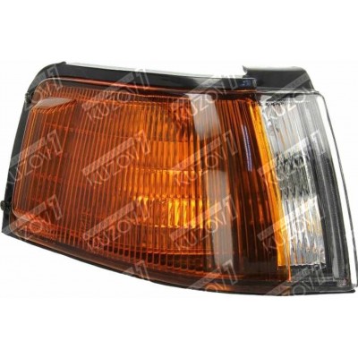 Указатель поворота (правый) Бело-Желтый, DEPO для MAZDA 323C 1989-1994 - фото