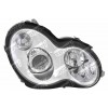Передняя фара (правая) Линзованная, Xenon, DEPO для Mercedes C (W203) 2000-2004 - фото 1