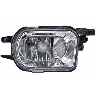 Противотуманная фара (правая) Прозрачный, TYC для Mercedes C (W203) 2000-2004 - фото