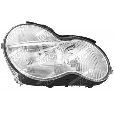 Передняя фара (правая) TYC для Mercedes C (W203) 2000-2004 - фото