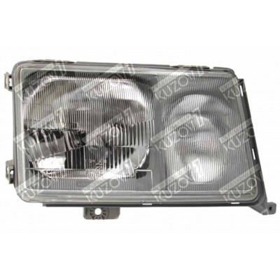Передняя фара (правая) Хром Отражатель, TYC для Mercedes E (W124) 1984-1993 - фото