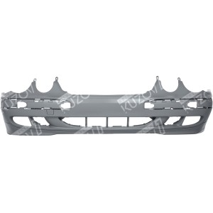 БАМПЕР ПЕРЕДНИЙ (ГРУНТОВАННЫЙ) БЕЗ ОТВ. ПОД ОМЫВАТЕЛЬ, PHIRA ИСПАНИЯ - фото