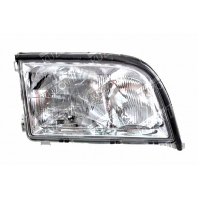 Передняя фара (правая) DEPO для Mercedes S (W140) 1995-1998 - фото