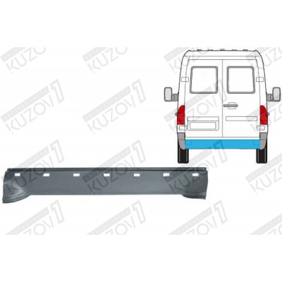 Панель Задняя, POTRYKUS для Mercedes Sprinter 1995-2000 - фото