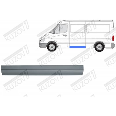 Панель Боковая (левая) POLCAR для Volkswagen LT 1996-2006 - фото