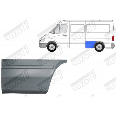 Крыло Заднее (левое) Передняя Часть POLCAR для Mercedes Sprinter 1995-2000 - фото