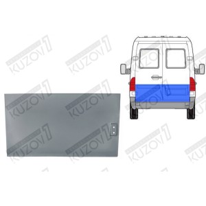 ДВЕРЬ ЗАДНЯЯ (ПРАВАЯ) НИЖНЯЯ НАРУЖНАЯ ЧАСТЬ, 50 СМ, ОРИГИНАЛ, 1.0 ММ, ДАНИЯ - фото