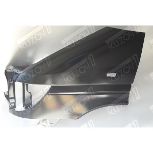 КРЫЛО ПЕРЕДНЕЕ (ЛЕВОЕ) ОЦИНКОВАННАЯ СТАЛЬ - фото