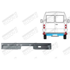 ПАНЕЛЬ ЗАДНЯЯ, НИЖНЯЯ ЧАСТЬ 0.8 ММ, ПОЛЬША - фото