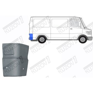 УГОЛ ЗАДНИЙ (ПРАВЫЙ) РЕМКОМПЛЕКТ, 50 СМ, ПОЛЬША