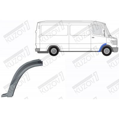 Арка Передняя, (правая) Potrykus для Mercedes T1 (207-410) 1977-1995 - фото