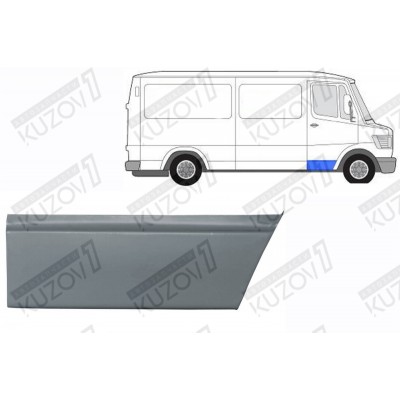 Дверь Передняя (правая) Polcar для Mercedes T1 (207-410) 1977-1995 - фото