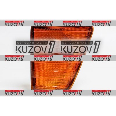 Указатель поворота (левый) Желтый, DEPO для Mercedes T1 (207-410) 1977-1995 - фото