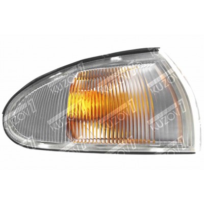 Указатель поворота (правый) Белый, TYC для Mitsubishi Colt 1992-1996 - фото