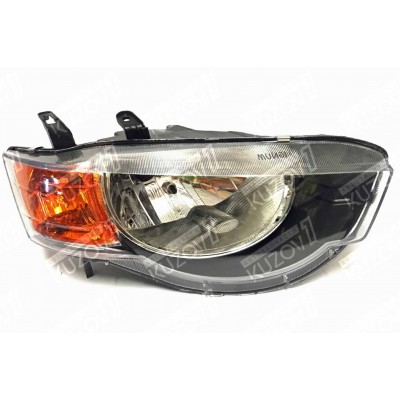 Передняя фара (правая) DEPO для Mitsubishi Colt 2008-2011 - фото