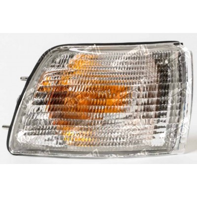 Указатель поворота (правый) Белый, DEPO для Mitsubishi Galant 1988-1992 - фото