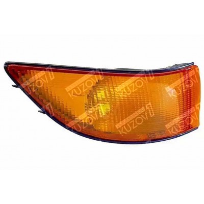 Указатель поворота (правый) Желтый, DEPO для Mitsubishi Lancer 1988-1992 - фото