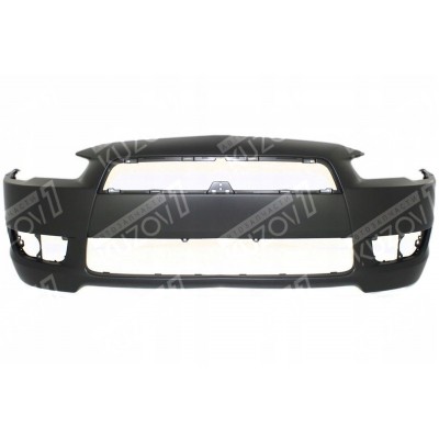 Бампер передний (грунтованный) TYG для Mitsubishi Lancer 2007-2011 - фото