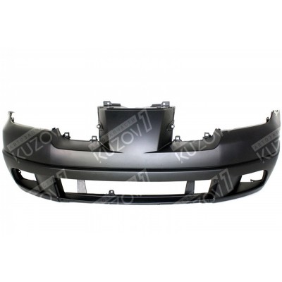 Бампер передний (черный) TYG для Mitsubishi Outlander 2003-2006 - фото