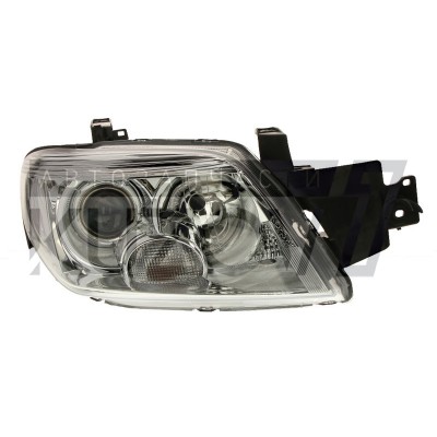 Передняя фара (правая) DEPO для Mitsubishi Outlander 2003-2006 - фото