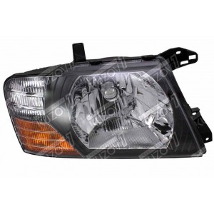 ПЕРЕДНЯЯ ФАРА (ПРАВАЯ) ЧЕРНАЯ РАМКА, ТОНИРОВАННАЯ DEPO - фото