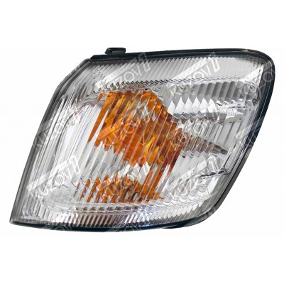 Указатель поворота (левый) Рифленое, TYC для Mitsubishi Space Star 1998-2002 - фото