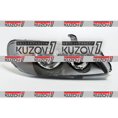 Передняя фара (правая) Темный Корпус, TYC для Nissan ALMERA 2002-2006 - фото