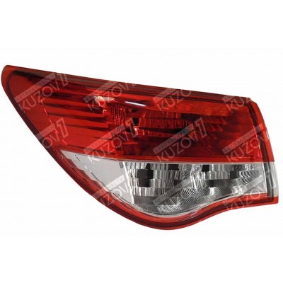 Задний фонарь (левый) наружный, TYC для Nissan ALMERA 2013-2019 - фото