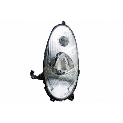 Передняя фара (правая) Хром, TYC для Nissan MICRA 2002-2010 - фото