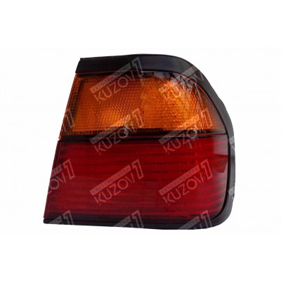 Задний фонарь (правый) Наружный, Желтый Поворот, DEPO для Nissan PRIMERA 1990-1996 - фото