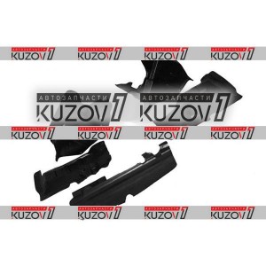 ЗАЩИТА ДВИГАТЕЛЯ + 2 БОКОВЫЕ + 2 ПРОДОЛЬНЫЕ (ПЛАСТИК) FLORIMEX - фото