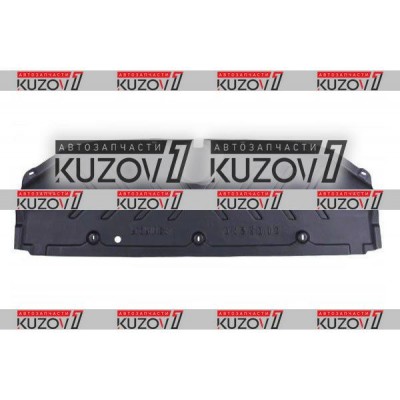 Защита Бампера (пластик) Florimex для Nissan QASHQAI 2010-2013 - фото